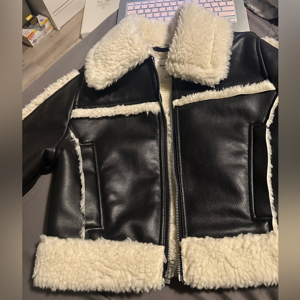 COPY - NWT Abercrombie Leather Jacket